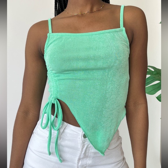 RACHEL TOP IN GREEN - Picture 3 of 4